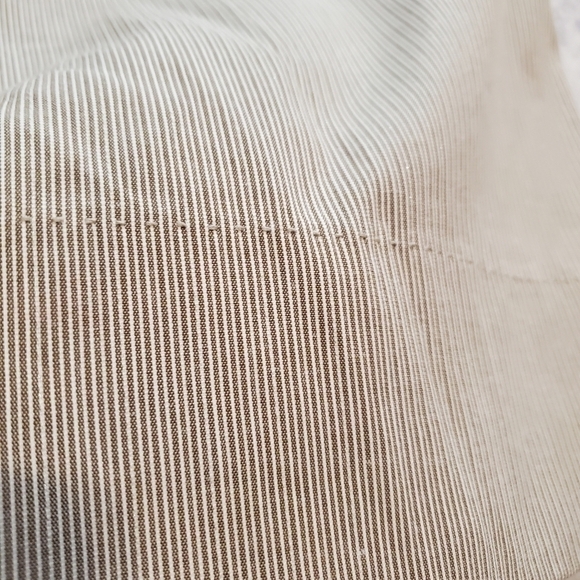 Banana Republic Shorts Martin Fit‎ Womens 10 Tan Stripes Neutral Preppy - Picture 7 of 11